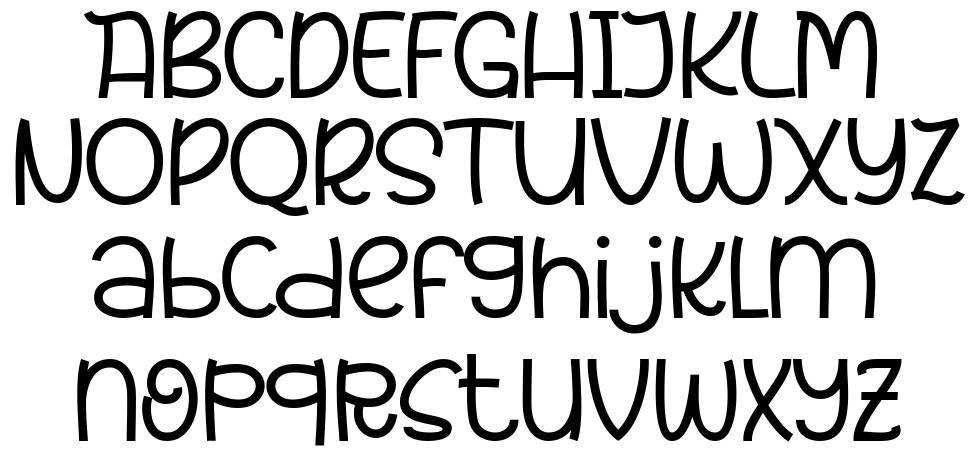Ramen Neko font Örnekler