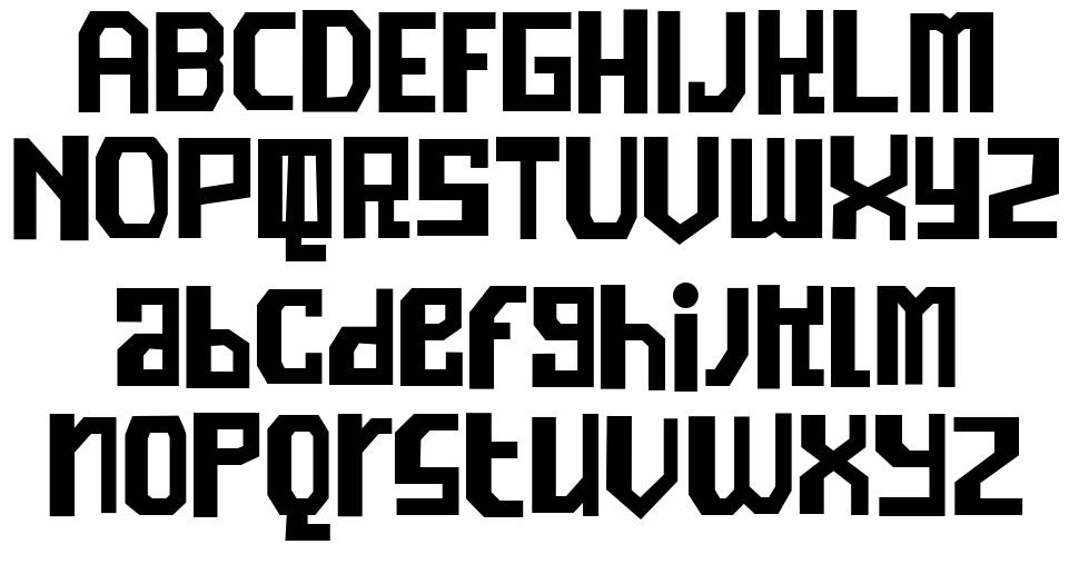 Ramones フォント 標本