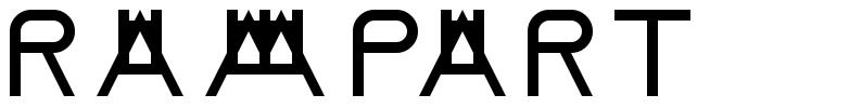 Rampart 字形