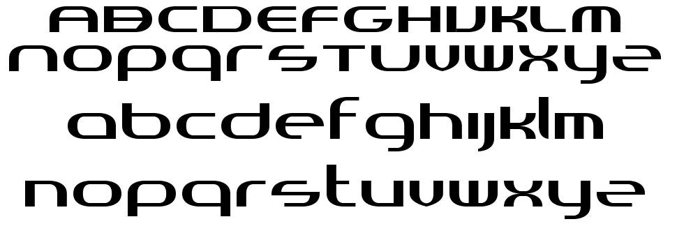 Randi font specimens