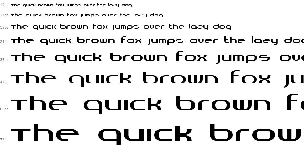 Randi font Waterfall