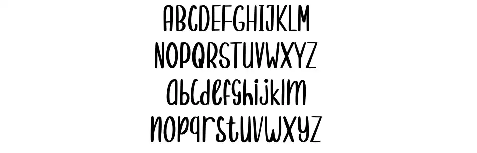 Randomly Cute font by Tigadestd | FontRiver