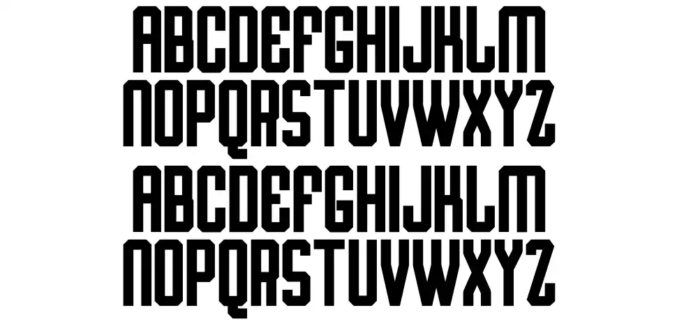 Rankertonfont specimens