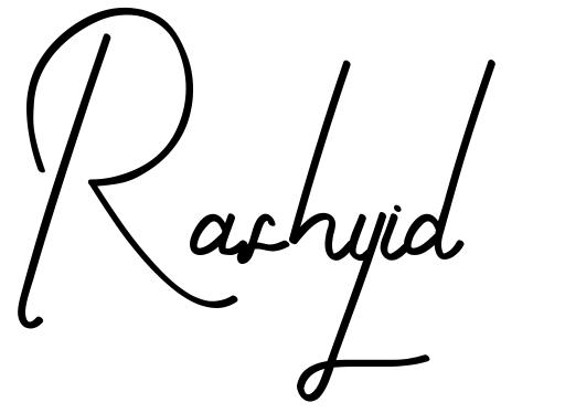 Rashyid schriftart