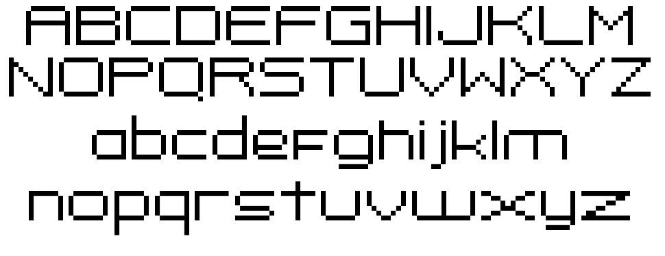 Ratchet & Clank PSP フォント 標本