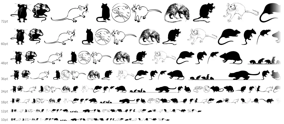 Rats font by Woodcutter | FontRiver