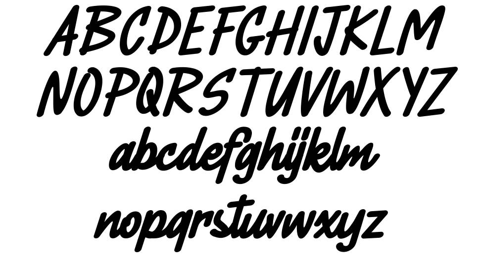 Rattae font Örnekler