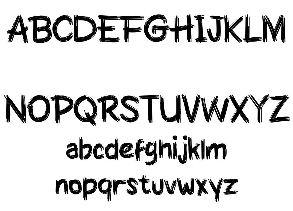 Rawyfi font specimens