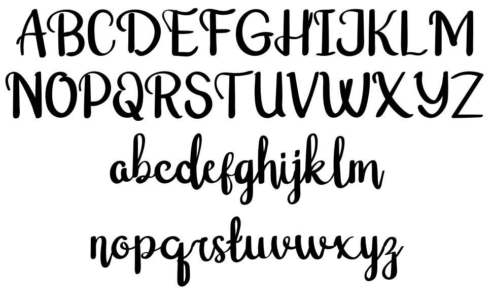 Raxey font Örnekler