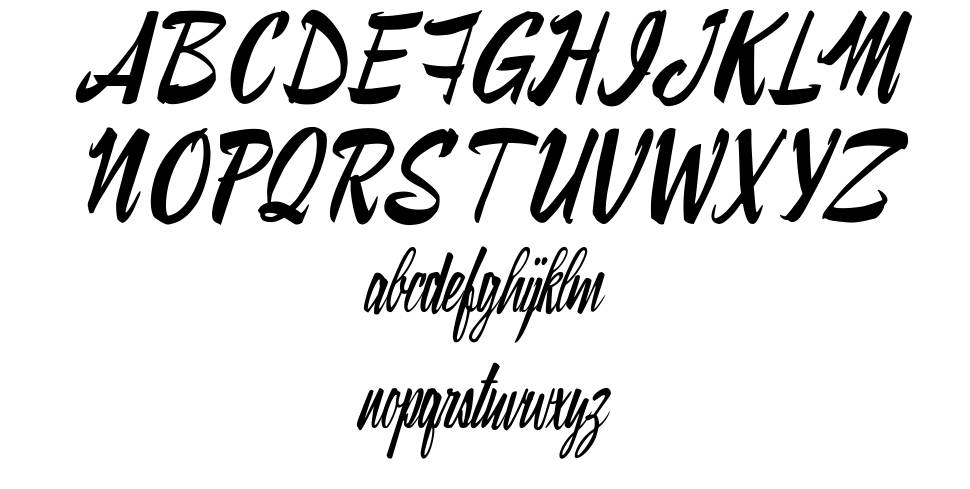 Ray Morgan Style font specimens