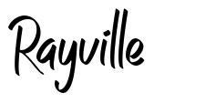 Rayville czcionka