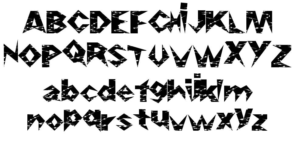 RazorSlice font specimens