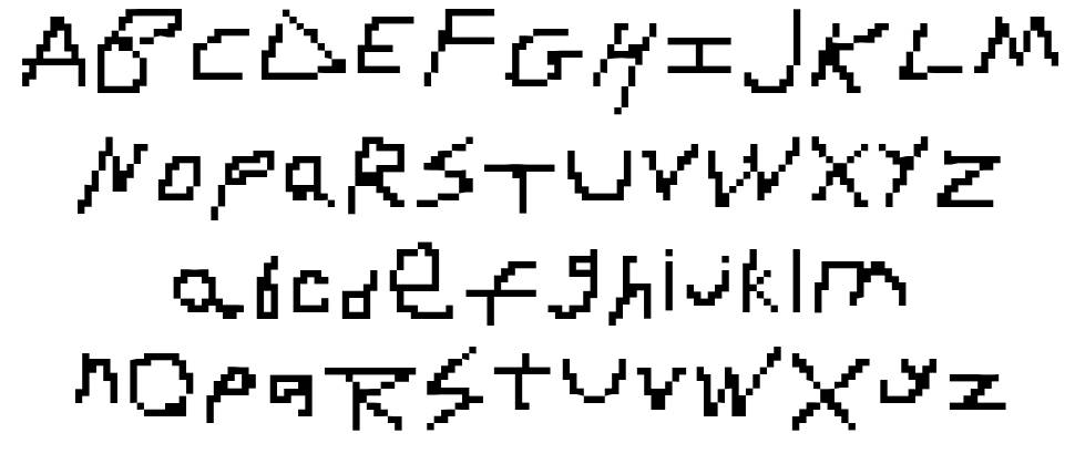 RDJ-Hand 字形 标本