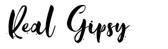 Real Gipsy шрифт