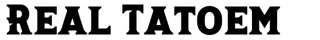 Real Tatoem 字形