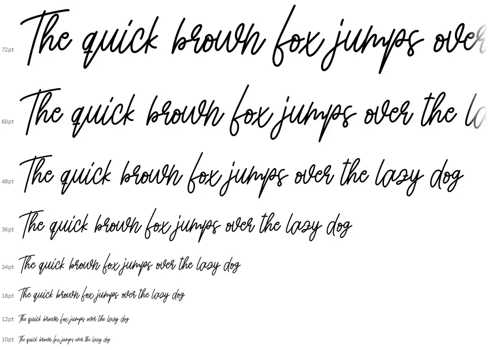 Reallityfont waterfall