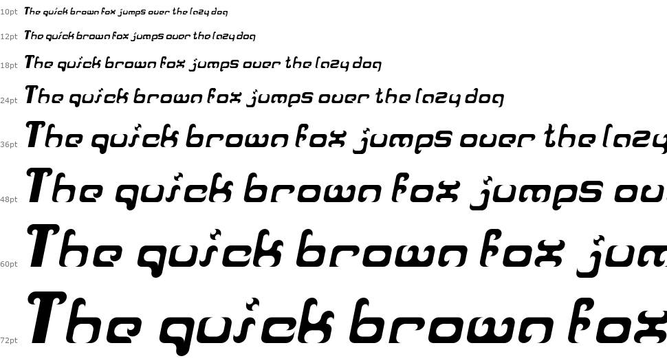 Reaver шрифт Водопад