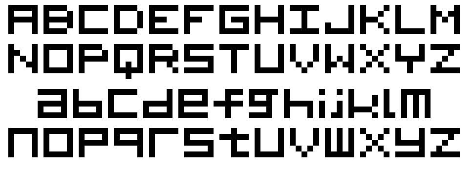 Reblinking font specimens