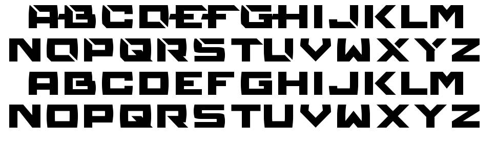 Reconstruct font specimens