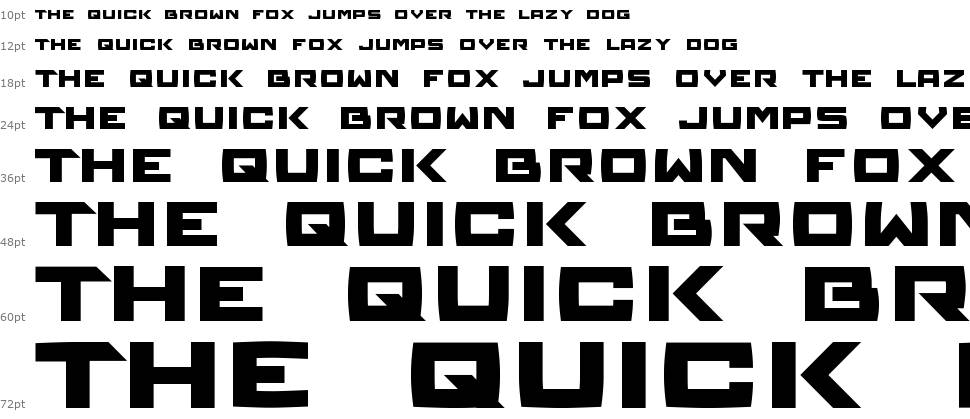 Reconstruct font Waterfall