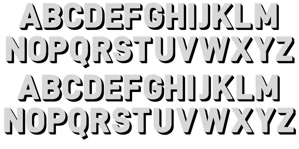 Red Hook font specimens