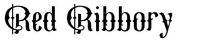 Red Ribbory font