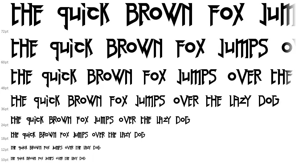 Red Right Hand font by Blambot FontRiver