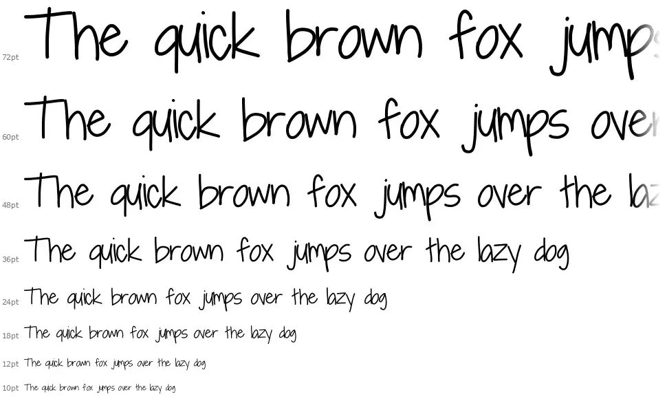 Red Velvet font waterfall