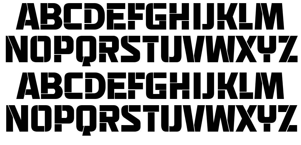 Redemtion font specimens