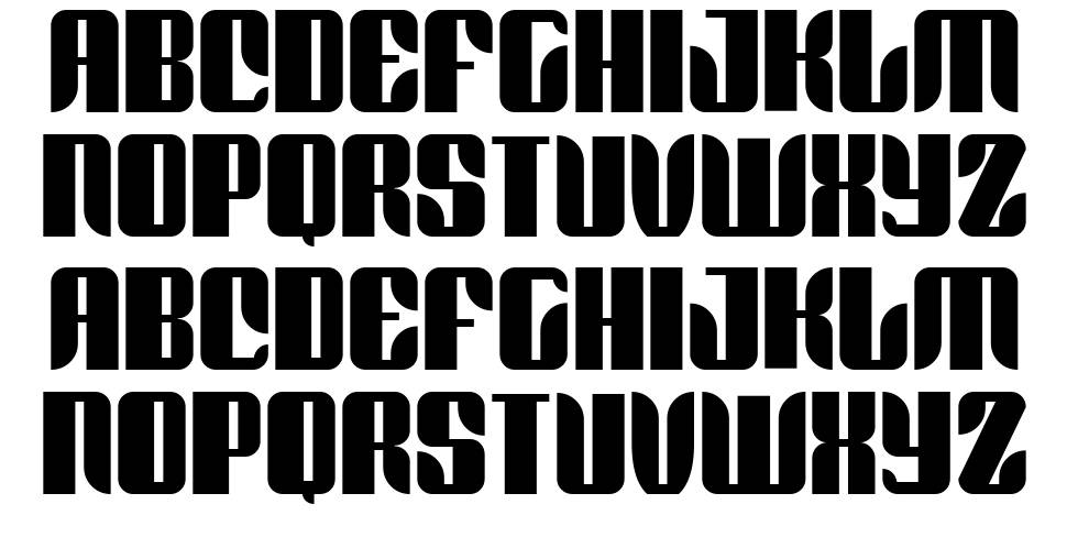 Redford BV font specimens