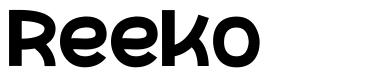 Reeko font