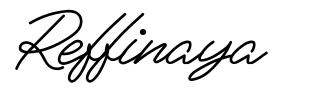 Reffinaya font