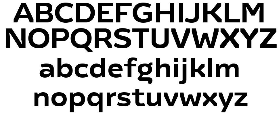 Regave font specimens