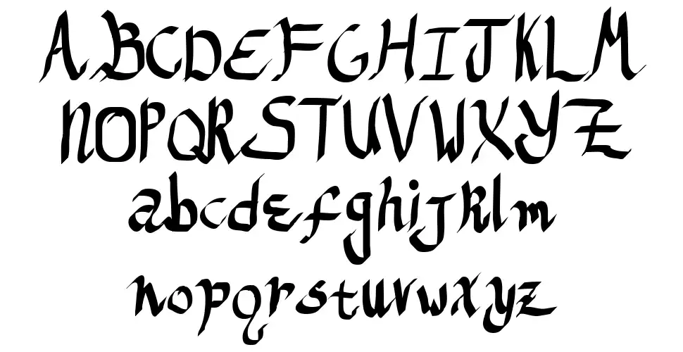 ReGifter font specimens