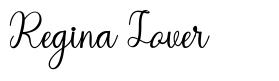 Regina Lover шрифт