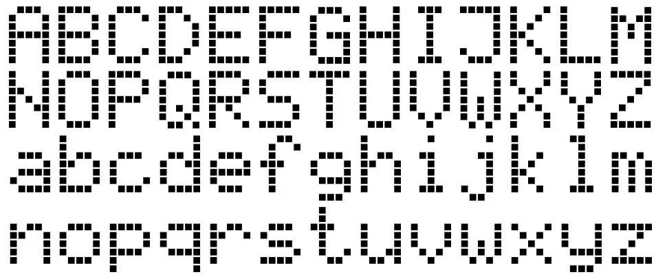 Register font specimens