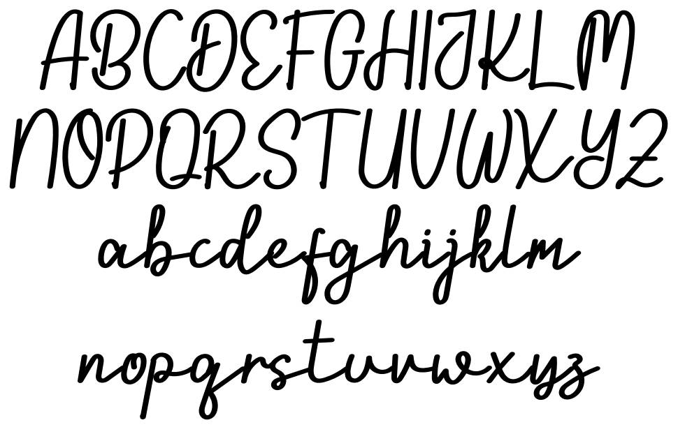 Reliance font Örnekler