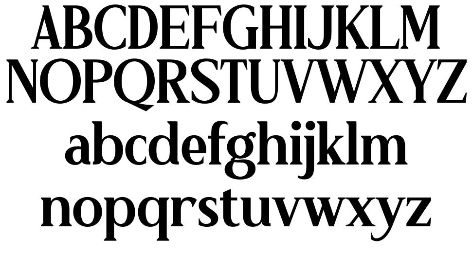 Relliale font specimens