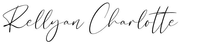 Rellyan Charlotte шрифт
