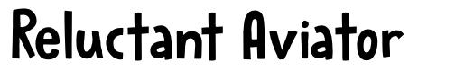 Reluctant Aviator font