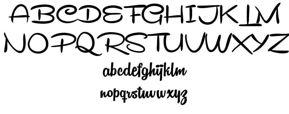 Remachine Script font