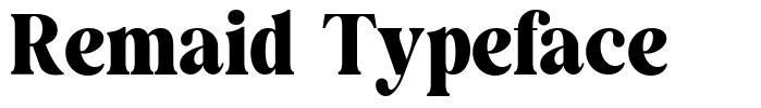 Remaid Typeface 字形