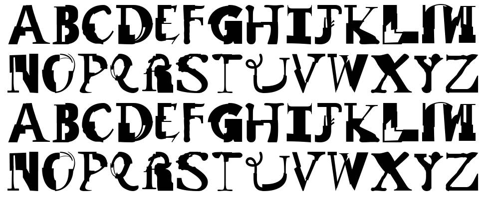 Remix font Örnekler