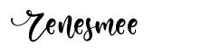 Renesmee font