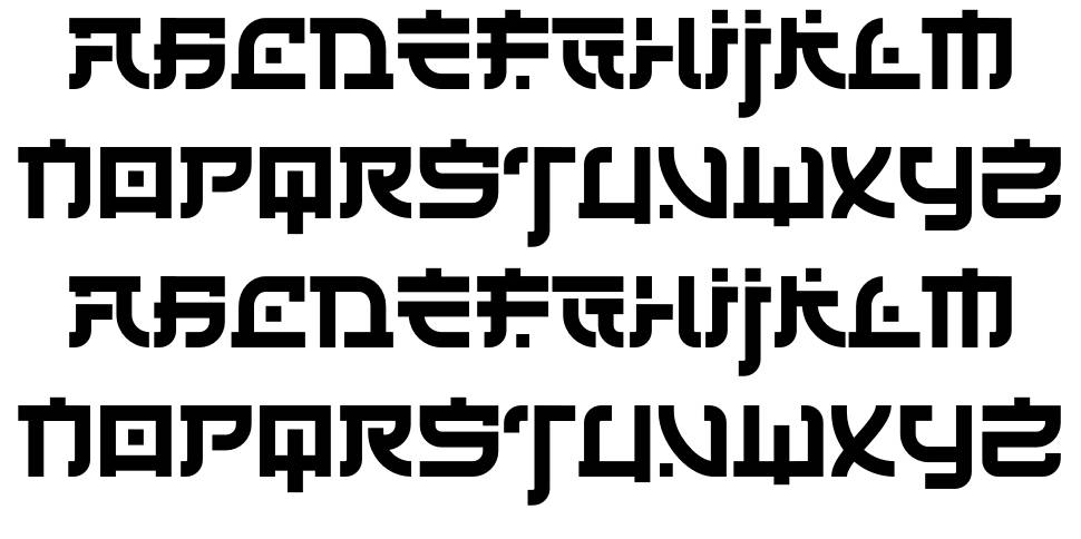 Renji font specimens