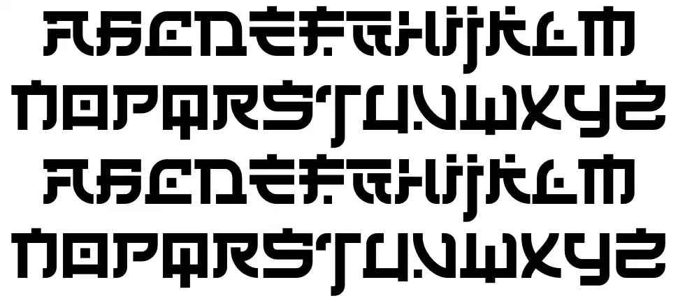 Renji font specimens