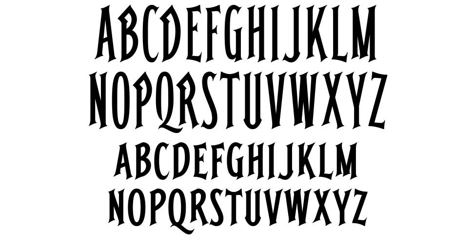 Renthouse Serif font Örnekler
