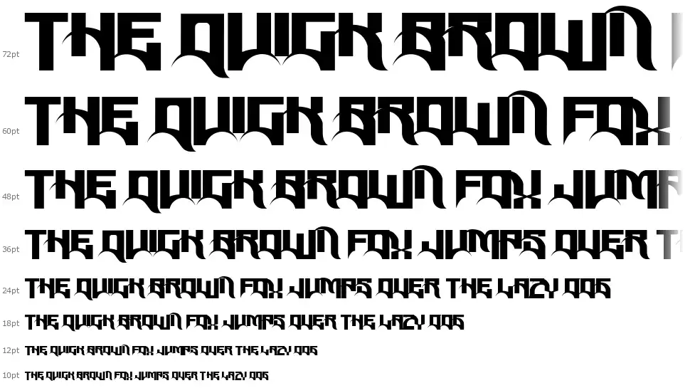 Reposedfont waterfall