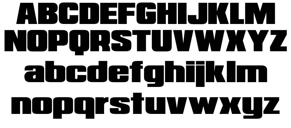 Republica Minor font specimens