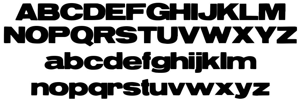 Reservoir Grunge font specimens